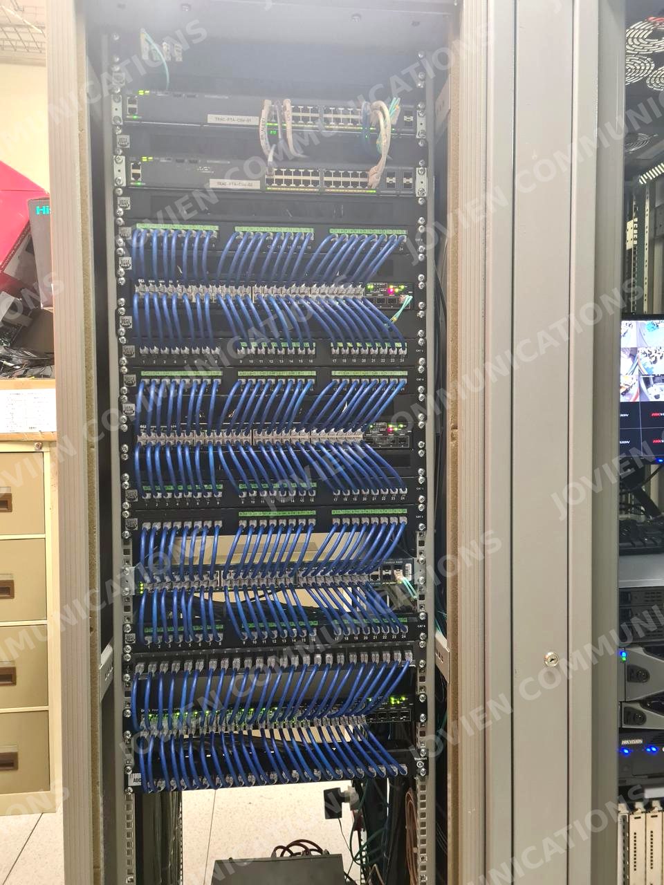 Full rack installation, Jovien installation