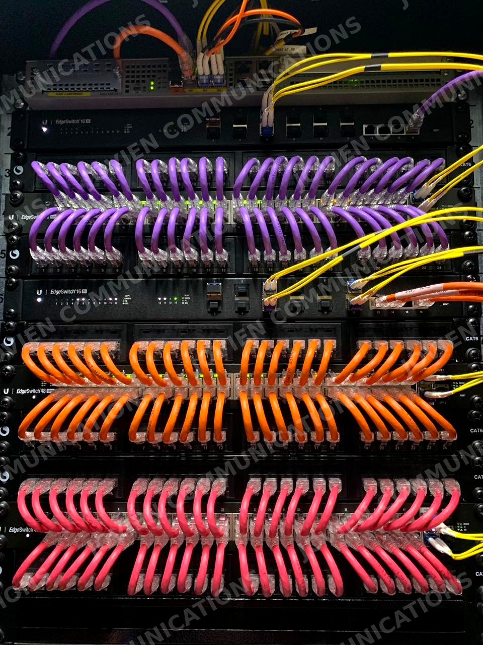 Ruijie switch patching, Jovien installation