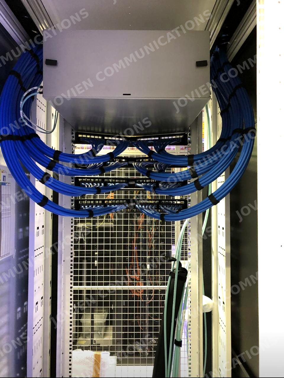 Cable service loops, Jovien installation